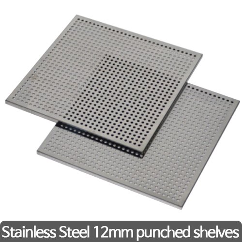 스테인리스 타공 선반 Stainless steel 12mm pubched shelves(Temp Control Chamber)