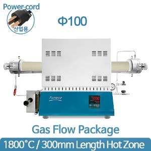 1800℃ 가스플로패키지 Gas Flow Package SH-FU-100TS-WG (300mm Ø100)