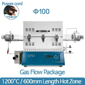 1200℃ 가스플로패키지 Gas Flow Package SH-FU-100LTG-WG (600mm Ø100)