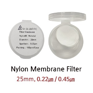 나일론 멤브레인 필터 Nylon Membrane Filter (Diameter 25mm)