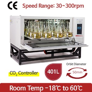 진탕배양기(Shaking incubator) 프로그램 광폭회전 적재형 진탕배양기(다단적재형)(with CO 2 Controller) IS-RDS6C5